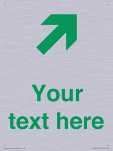 Custom Safe Condition inverse: Green Up right arrow